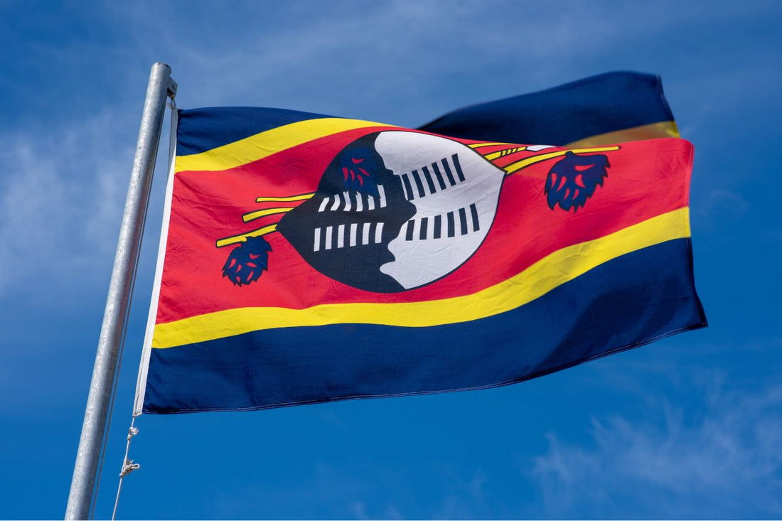 Mávající vlajka Eswatini