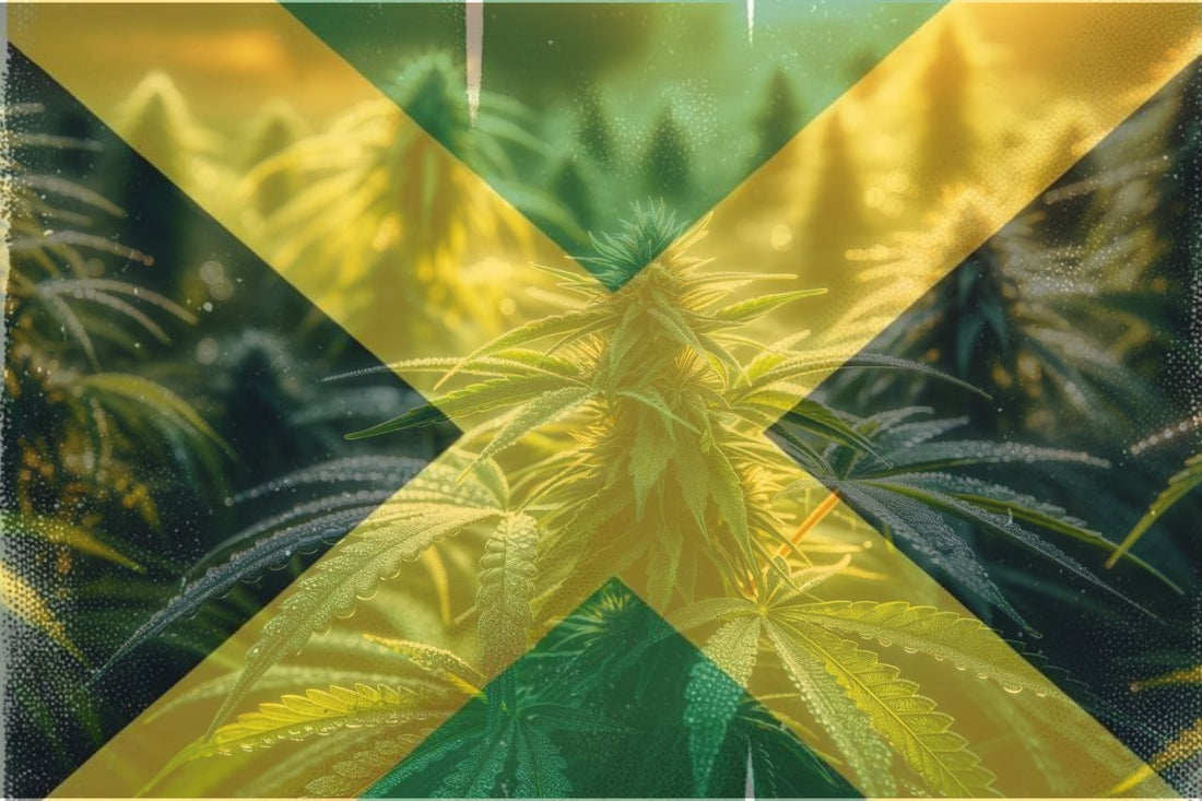 Konopí a jamajská vlajka