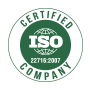 Konopný olej Certifikát ISO